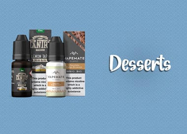 Browse our range of Dessert flavours