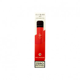 0mg ELF Bar 600 Disposable Vape Pod 600 Puffs - Flavour: Pink Lemonade