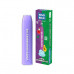 0mg Kandy Nurdz Bar Disposable Vape Pen 600 Puffs - Flavour: Vmto Grapeberry Ice