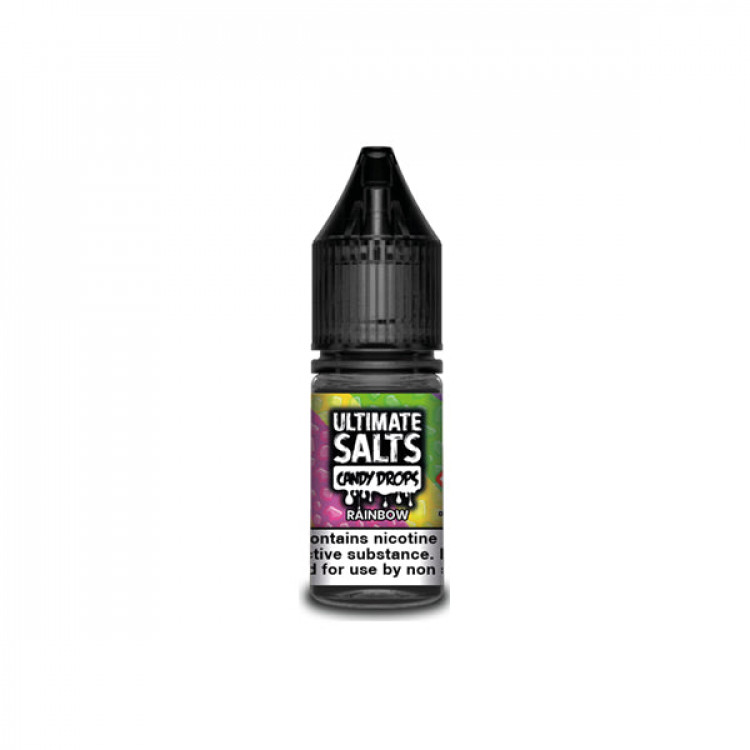 10MG Ultimate Puff Salts Candy Drops 10ML Flavoured Nic Salts - Flavour: Rainbow