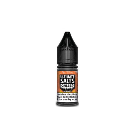 10MG Ultimate Puff Salts Chilled 10ML Flavoured Nic Salts (50VG/50PG) - Flavour: Mango