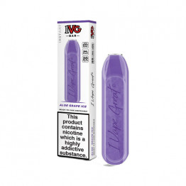 20mg I VG Bar 600 Puffs Disposable Vape - Flavour: Aloe Grape Ice