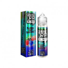 Double Drip 0mg 50ml Shortfill (80VG/20PG) - Flavour: Super Berry Sherbet