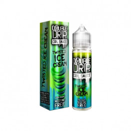 Double Drip 0mg 50ml Shortfill (80VG/20PG) - Flavour: Twisted Ice Cream