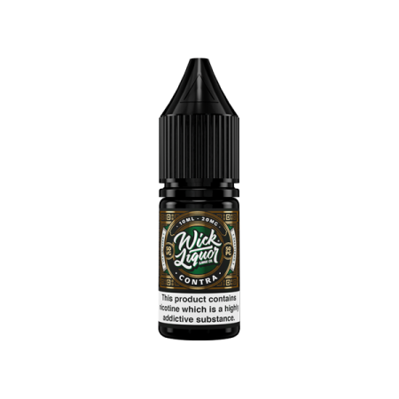 20mg Wick Liquor 10ml Nic Salts (50VG/50PG) - Flavour: Contra Shattered