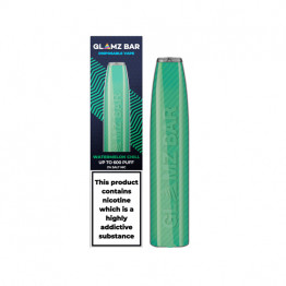 20mg Glamz Bar Disposable Vape Pen 600 Puffs - Flavour: Watermelon