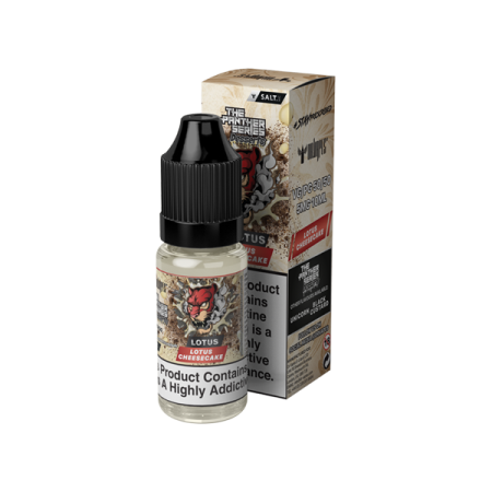 10mg The Panther Series Desserts By Dr Vapes 10ml Nic Salt (50VG/50PG) - Flavour: Lotus Cheesecake