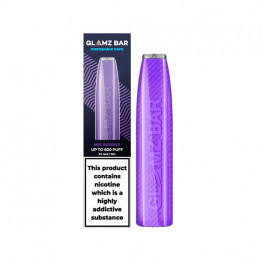 20mg Glamz Bar Disposable Vape Pen 600 Puffs - Flavour: Mixed Berries
