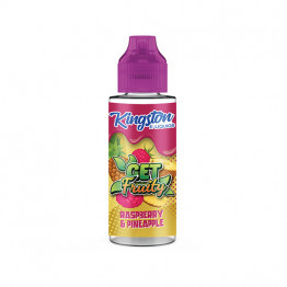 Kingston Get Fruity 100ml Shortfill 0mg (70VG/30PG) - Flavour: Raspberry & Pineapple