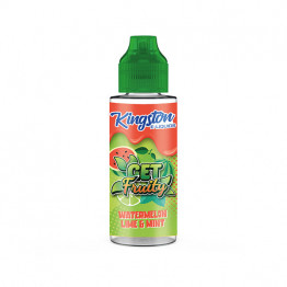 Kingston Get Fruity 100ml Shortfill 0mg (70VG/30PG) - Flavour: Watermelon Lime & Mint