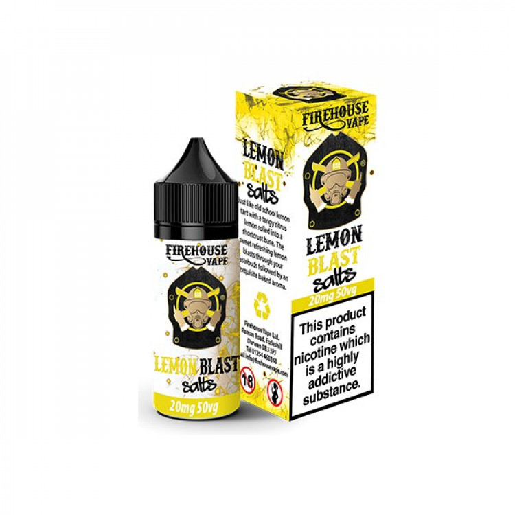 20MG Firehouse Flavoured Salt NIC (50VG/50PG) - Flavour: Lemon Blast
