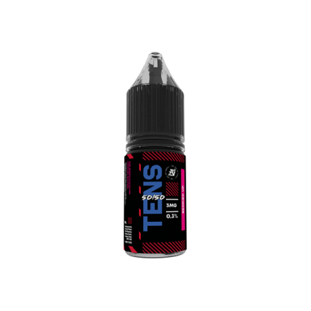 3mg Tens 50/50 10ml (50VG/50PG) - (Full Box) Pack Of 10 - Flavour: Berried Up 3mg Tens 50/50 10ml (50VG/50PG) - (Full Box) Pack Of 10 - Flavour: Berried Up