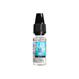 10mg Bear Flavours Ice 10ml Nic Salts (50PG/50VG) - Flavour: Cola Ice