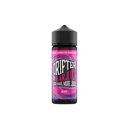 Drifter Bar Juice 100ml Shortfill 0mg (50VG/50PG) - Flavour: Grape