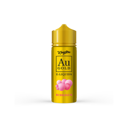 0mg AU Gold By Kingston 100ml Shortfill E-liquid (70VG/30PG) - Flavour: Bubblegum