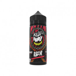 Killa Kandy 100ml Shortfill 0mg (80VG/20PG) - Flavour: Razor