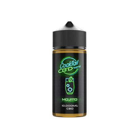 Cocktail CB'Dreams 10000mg CBD E-liquid 120ml (70PG/30VG) - Flavour: Mojito