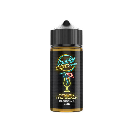 Cocktail CB'Dreams 10000mg CBD E-liquid 120ml (70PG/30VG) - Flavour: Sex On The Beach