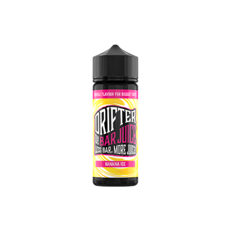 Drifter Bar Juice 100ml Shortfill 0mg (50VG/50PG) - Flavour: Banana Ice