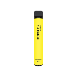 20mg Super21+ By Yecoo Disposable Vape Device 600 Puffs - Flavour: Banana Ice