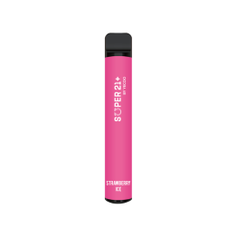 20mg Super21+ By Yecoo Disposable Vape Device 600 Puffs - Flavour: Strawberry Ice