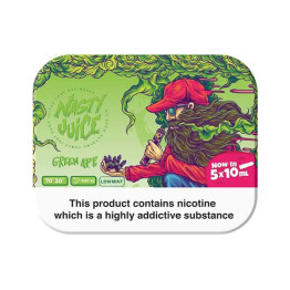 Nasty Multipack 0mg 10ml E-Liquids (70VG/30PG) - Flavour: Green Ape