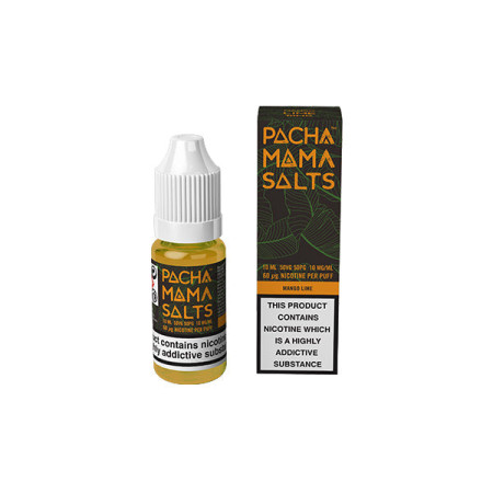 10mg Pacha Mama By Charlies Chalk Dust Salts 10ml Nic Salt (50VG/50PG) - Flavour: Mango Lime