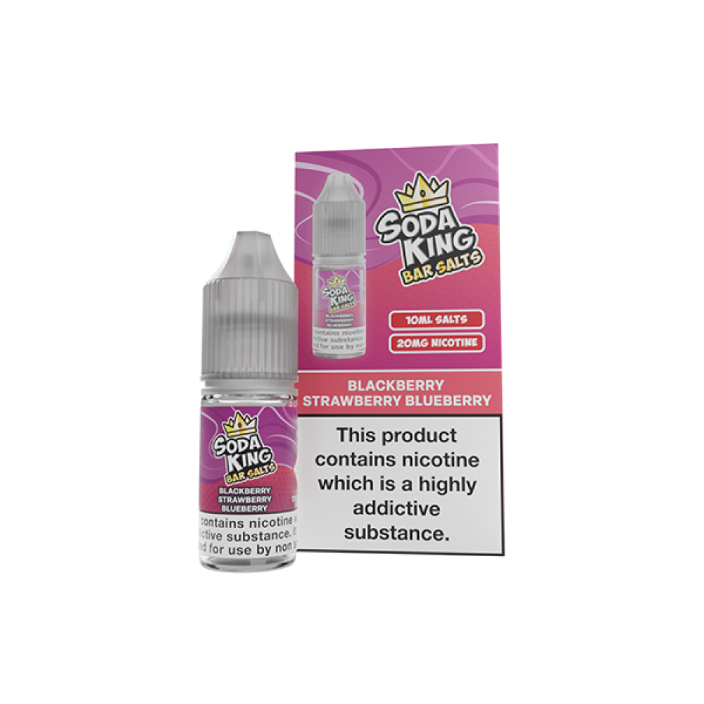Soda King Bar SALTS 20mg Nic Salts 10ml (50VG/50PG) Flavour
