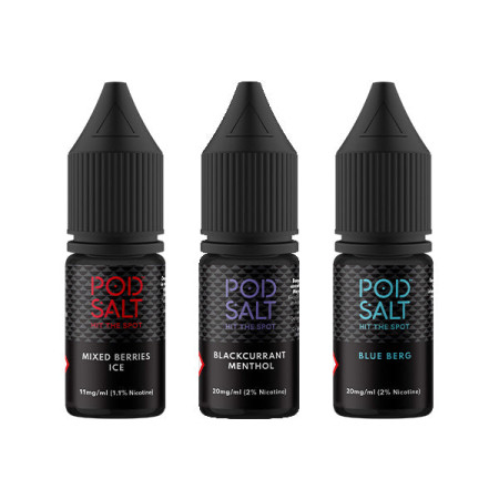 20mg Pod Salt Core 10ml Nic Salt (50VG/50PG) - Flavour: Mixed Berries Ice