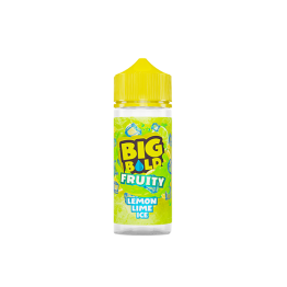 0mg Big Bold Fruity Series 100ml E-liquid (70VG/30PG) - Flavour: Lemon Lime Ice