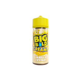 0mg Big Bold Creamy Series 100ml E-liquid (70VG/30PG) - Flavour: Vanilla Custard