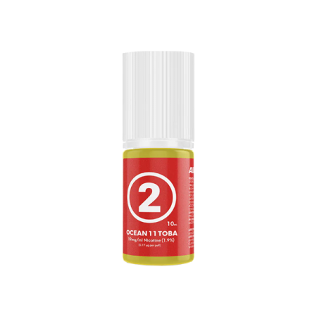 19mg 313 E-Liquid By AIRSCREAM 10ml E-liquid (60VG/40PG) - Flavour: Ocean 11 Toba