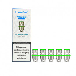FreeMax Fireluke 22 Replacement Mesh Coils MTL 1.5ohms/DTL 0.5ohms - Resistance: MTL 1.5ohms