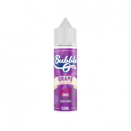 Bubble O 50ml Shortfill 0mg (70VG/30PG) - Flavour: Grape Bubblegum & Quantity: x1