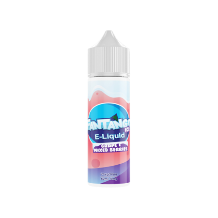 Fantango ICE 50ml Shortfill 0mg (70VG/30PG) - Flavour: Grape & Mixed Berries Ice & Quantity: x10