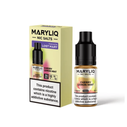 10mg MARYLIQ Nic Salt By Lost Mary 10ml (50VG/50PG) - Stoptober Special Offer! - Flavour: Cherry Lemon Mint 10mg MARYLIQ Nic Salt By Lost Mary 10ml (50VG/50PG) - Stoptober Special Offer! - Flavour: Cherry Lemon Mint