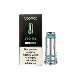 Voopoo ITO M Series Replacement Coils - 1.0Ω/1.2Ω/0.5Ω - Resistance: ITO M0 0.5Ω Voopoo ITO M Series Replacement Coils - 1.0Ω/1.2Ω/0.5Ω - Resistance: ITO M0 0.5Ω