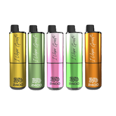 20mg IVG 2400 4 in 1 Multi Edition Rechargeable Pod Vape Kit 2400 Puffs - Flavour: Guava Edition