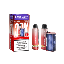 20mg LOST MARY Nera 30K Prefilled Pod Vape Kit - 30000 Puffs - Flavour: Cherry Ice 20mg LOST MARY Nera 30K Prefilled Pod Vape Kit - 30000 Puffs - Flavour: Cherry Ice