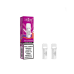 20mg SKE Crystal Pro Replacement Prefilled Pods 2ml 1200 Puffs - 2 Pcs - Flavour: Cherry Ice