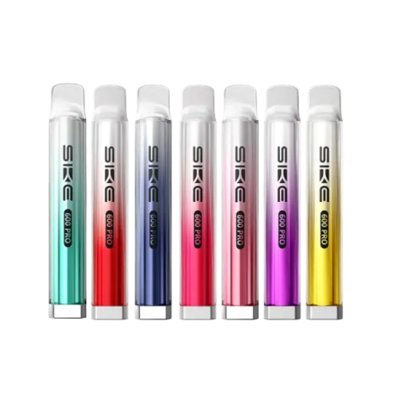 20mg SKE Crystal Pro 600 Prefilled Pod Vape Kit - Flavour: Blue Sour Raspberry