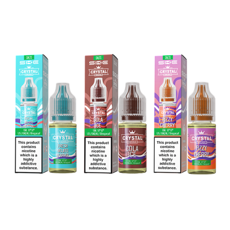 20mg SKE Crystal Original 10ml Nic Salts (50VG/50PG) - Flavour: Grape