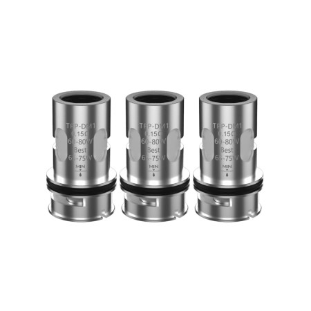Voopoo TPP Replacement Coils - Resistance: DM1 0.15 Ohm