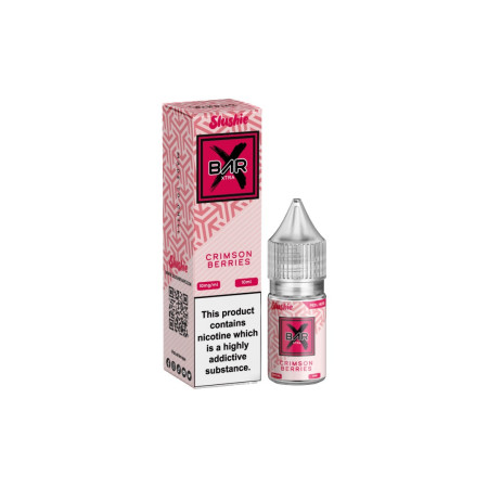 20mg Slushie Bar Xtra Nic Salt 10ml (50VG/50PG) - Flavour: Crimson Berries