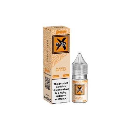 20mg Slushie Bar Xtra Nic Salt 10ml (50VG/50PG) - Flavour: Mango Medley