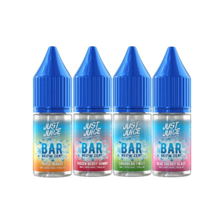 10mg Just Juice Bar Below Zero 10ml Nic Salt (40VG/60PG) - Flavour: Triple Mango
