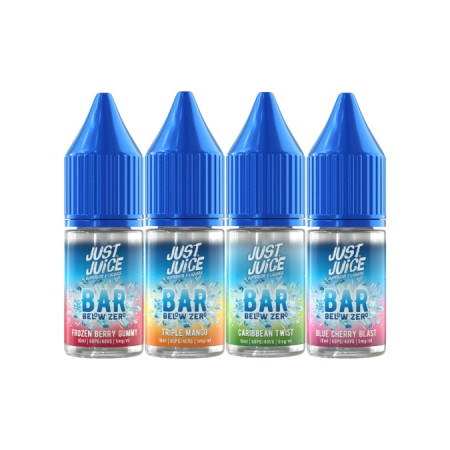 5mg Just Juice Bar Below Zero 10ml Nic Salt (40VG/60PG) - Flavour: Triple Mango