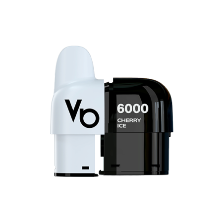 20mg Vapes Bars Diamond 6000 Pod And Refill 6000 Puffs - Flavour: Cherry Ice