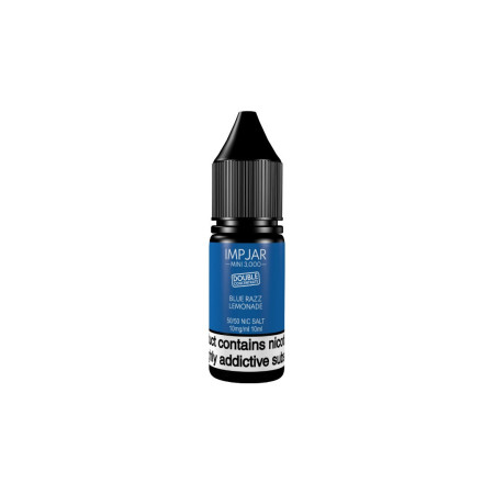 10mg Imp Jar Mini 3000 Double Concentrate 10ml Nic Salt (50VG/50PG) - Flavour: Blue Razz Lemonade