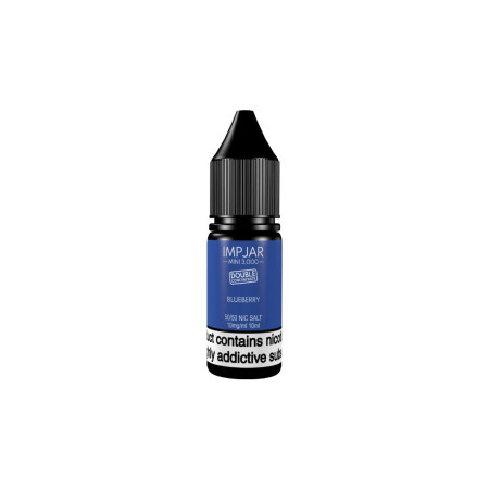 10mg Imp Jar Mini 3000 Double Concentrate 10ml Nic Salt (50VG/50PG) - Flavour: Blueberry